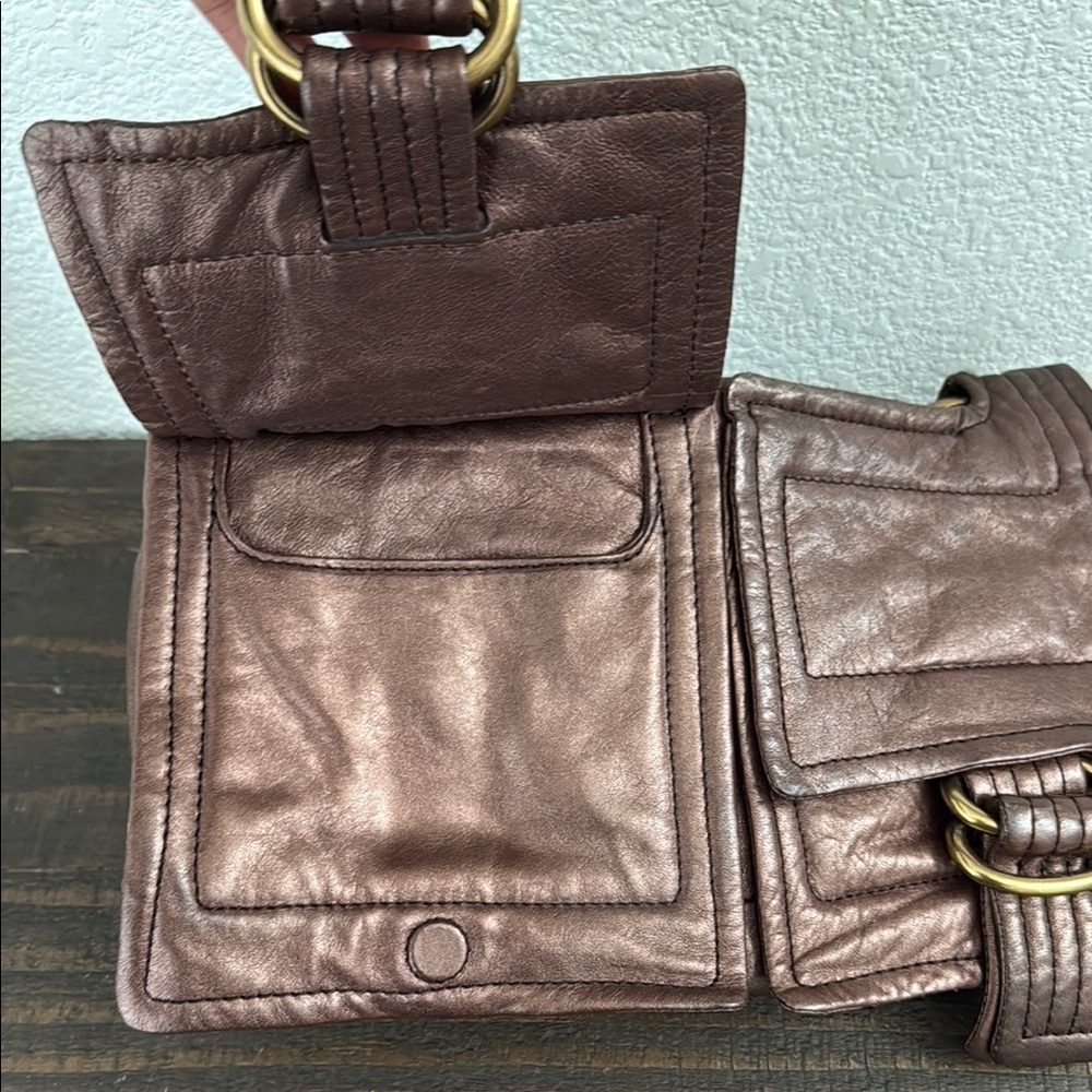 KOOBA Brown Quilted Women's Bag